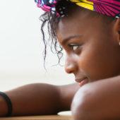 Get the best bulk SMS solutions with mNotify: Woman using our service to communicate